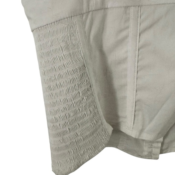 Guess corset crop top club wear sexy bustier going out top fitted size M white - Picture 8 of 9